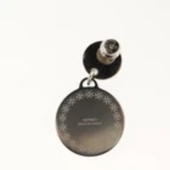 HERMES Pierce Metal Silver Black Auth - Picture 3 of 15